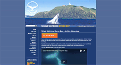 Desktop Screenshot of byronbaywhalewatching.com.au